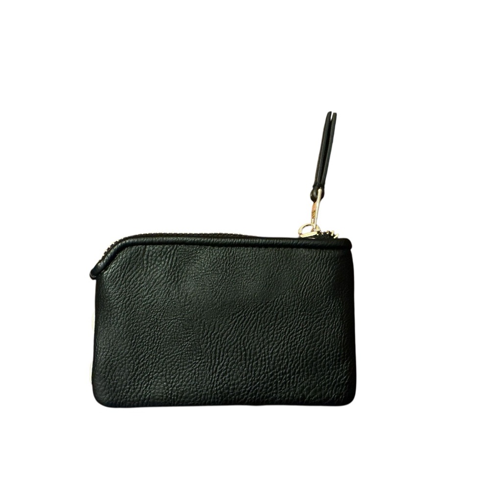Universal Thread Black and White Checker Money Pouch with Detatchable Gold Chain - Picture 3 of 16